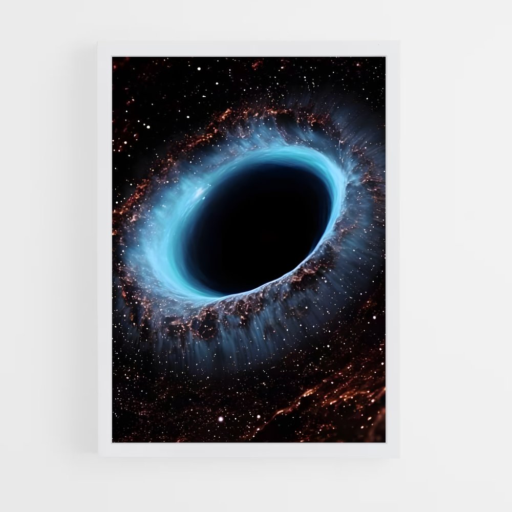 Poster Captivant cosmos de l'œil obscur (vue 3)